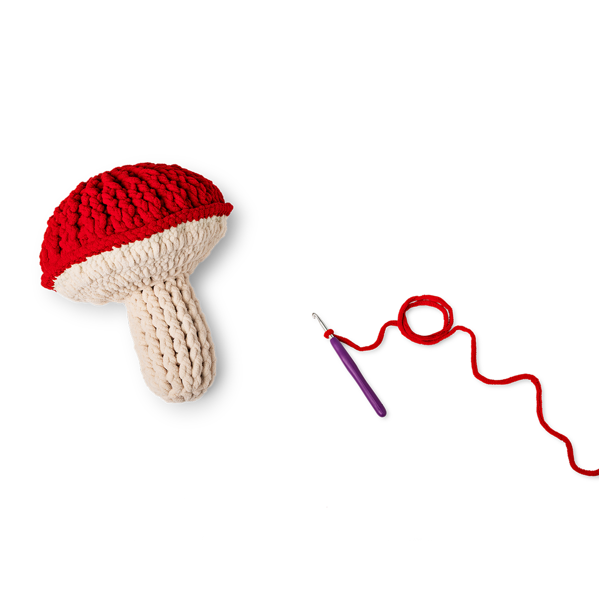 DIY Crochet Mushroom