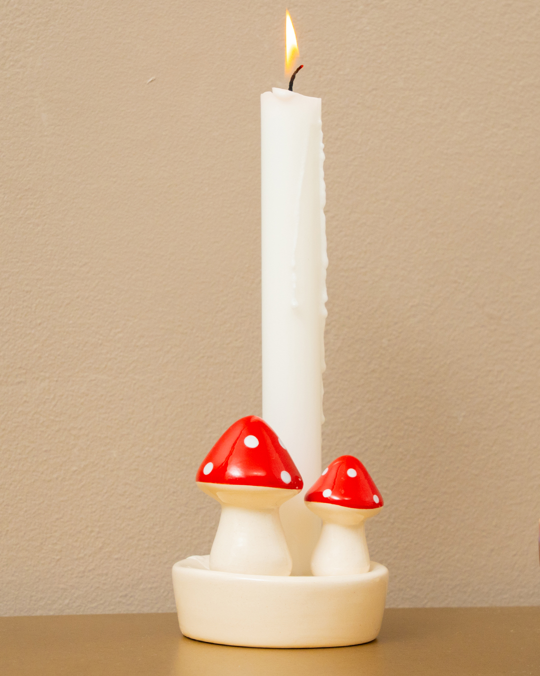 Mushroom Candle Holder