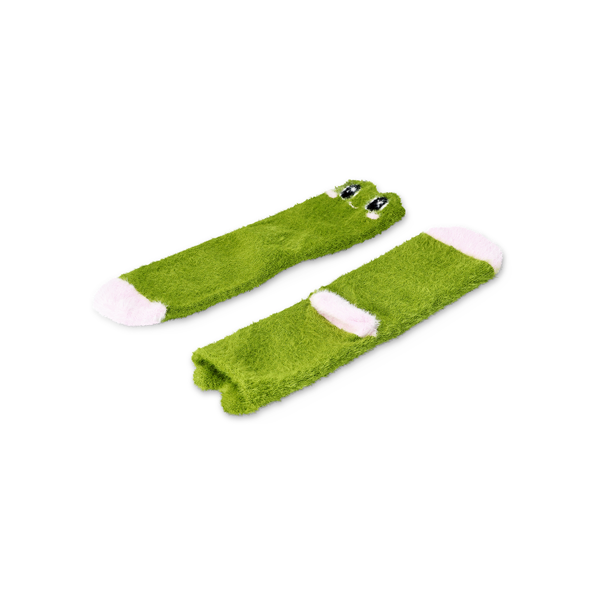 Fluffy Frog Socks