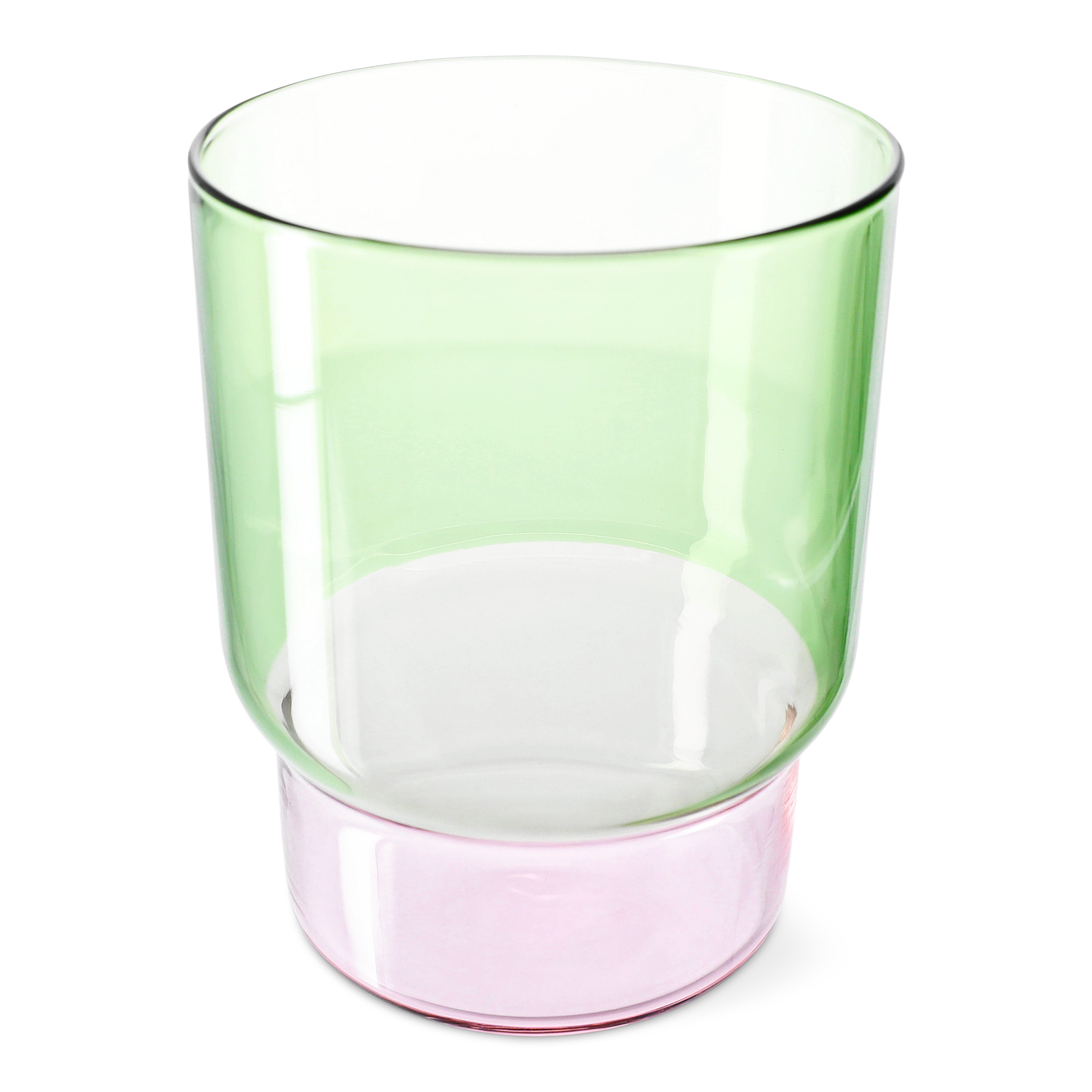 Multi Coloured Drinking Glass