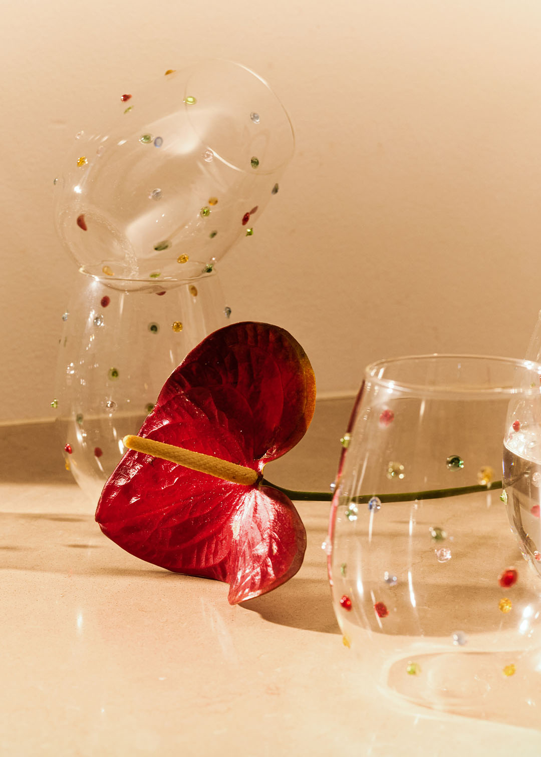 Dot Drinking Glass