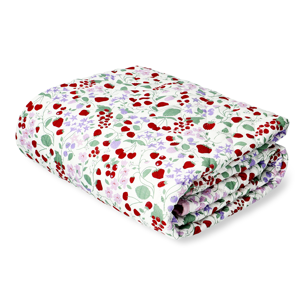 Strawberry Print Blanket