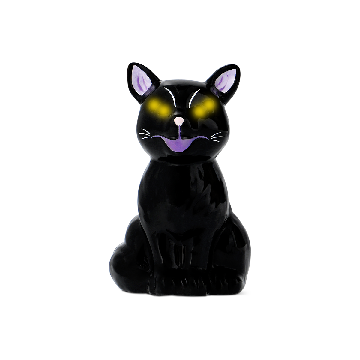LED Light Ceramic Cat