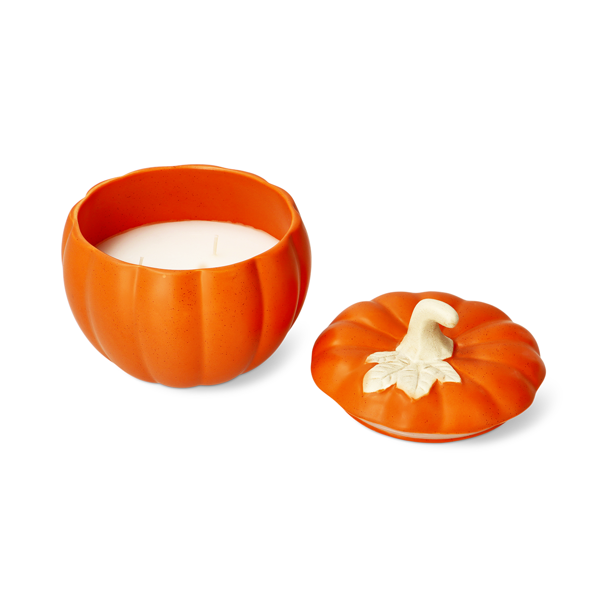 Scented Pumpkin Candle w/ Lid